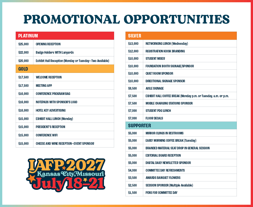 Promotional Opportunities Graphic