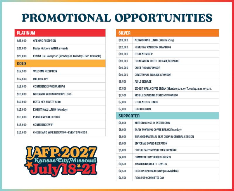Promotional Opportunities Graphic